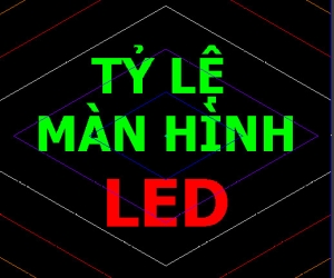 Tỷ lệ cao - dài cho màn hình led / kích thước phù hợp cho bảng led 