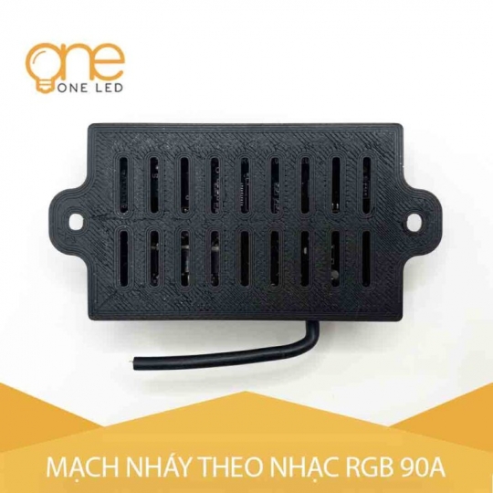 MẠCH LED 7 MÀU RGB 90A NHÁY THEO NHẠC