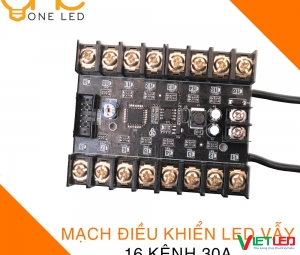 MẠCH ĐIỀU KHIỂN LED VẪY 16 CỔNG 30A ONELED