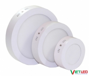 ỐP TRẦN NỔI TRÒN 12W ÁNH SÁNG TRẮNG, VÀNG