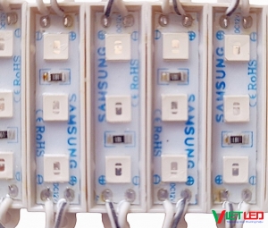 LED HẮT MODULE 3 BÓNG 5054 NHỎ 3609 MÀU ĐỎ