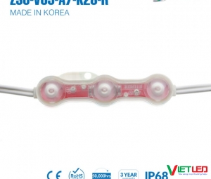 LED MODULE HÀN QUỐC 3 BÓNG ĐỎ 