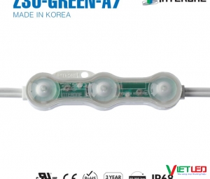 LED MODULE 3 BÓNG HÀN QUỐC MÀU XANH LÁ 