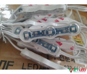 LED MODULE HÀN QUỐC 3 BÓNG MÀU XANH DƯƠNG 