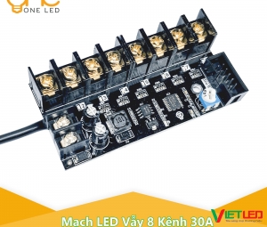 MẠCH ĐIỀU KHIỂN LED VẪY 8 CỔNG 30A ONELED