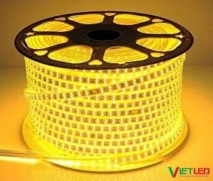 LED 2835 2 HÀNG BÓNG MÀU VÀNG ĐIỆN 220V