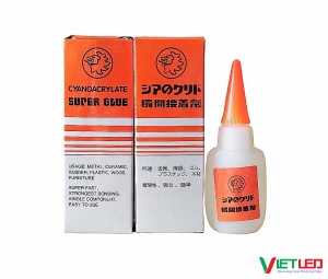 KEO 502 KHÔNG KHÓI SƯ TỬ CAM Cyanoacrylate 