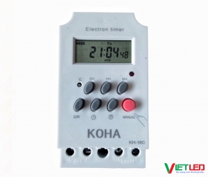 HẸN GIỜ ĐIỆN TỪ 16 CHU KỲ BẬT TẮT MỞ
