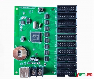 MẠCH ĐIỀU KHIỂN LED MODULE MA TRẬN P10 FULL MÀU RHX8 - Q10  WIFI