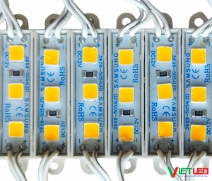 LED HẮT MODULE 3 BÓNG 5054 NHỎ 3609 MÀU VÀNG ĐẬM