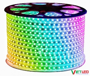 LED DÂY 5050 RGB CUỘN 50M ĐIỆN 220V