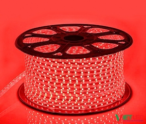 LED 2835 2 HÀNG BÓNG MÀU ĐỎ 220V