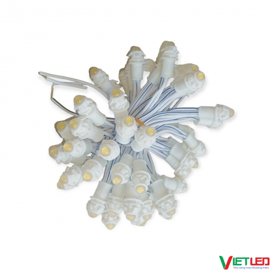 LED ĐÚC F5 - 12V MÀU VÀNG NẮNG