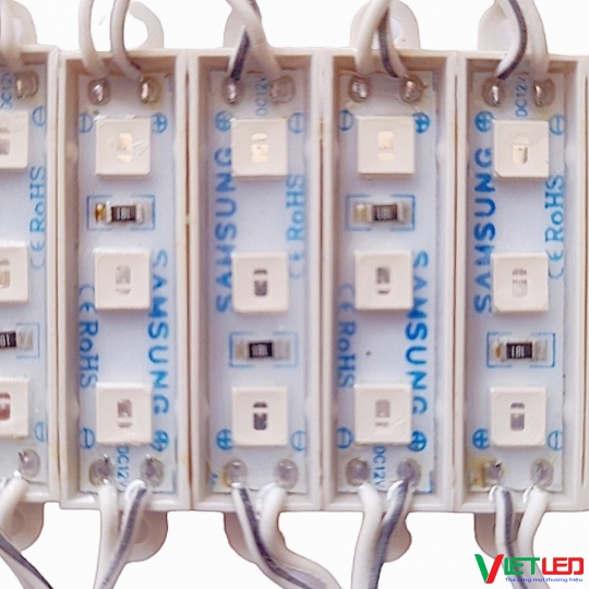 LED HẮT MODULE 3 BÓNG 5054 NHỎ 3609 MÀU ĐỎ