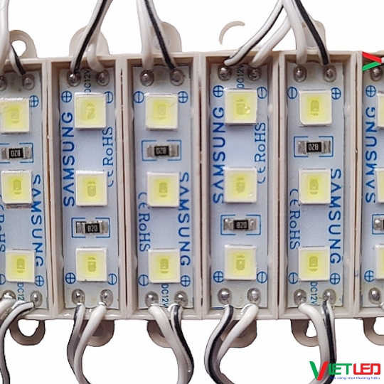LED HẮT MODULE 3 BÓNG 5054 NHỎ 3609 MÀU TRẮNG