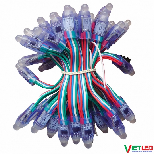 LED F8/12 Full Màu IC 1916 