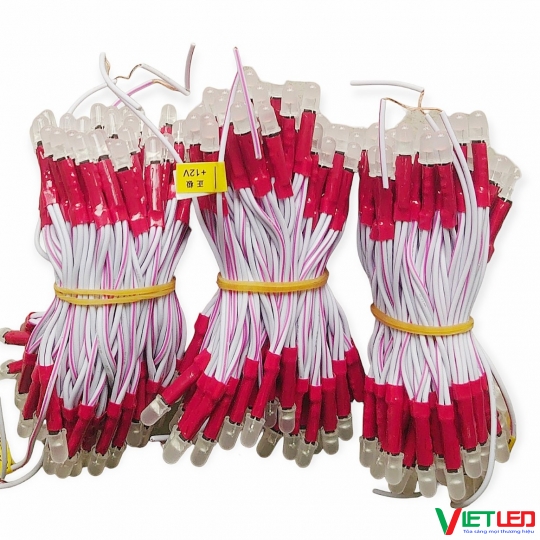 LED RUỒI (LED LIỀN DÂY) MÀU ĐỎ 12V IPY