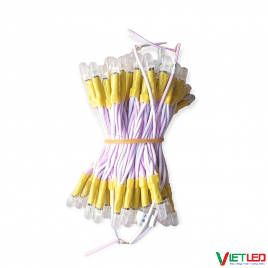 LED RUỒI ( LED 5MM) 5V MÀU VÀNG IPY LOẠI TỐT