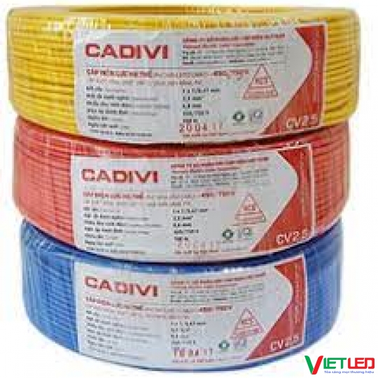 DÂY ĐIỆN ĐÔI CADIVI 0.5 - 0.75 - 1.0 - 1.5 - 2.5