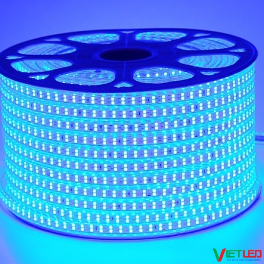 LED 2835 2 HÀNG BÓNG MÀU XANH DƯƠNG 220V
