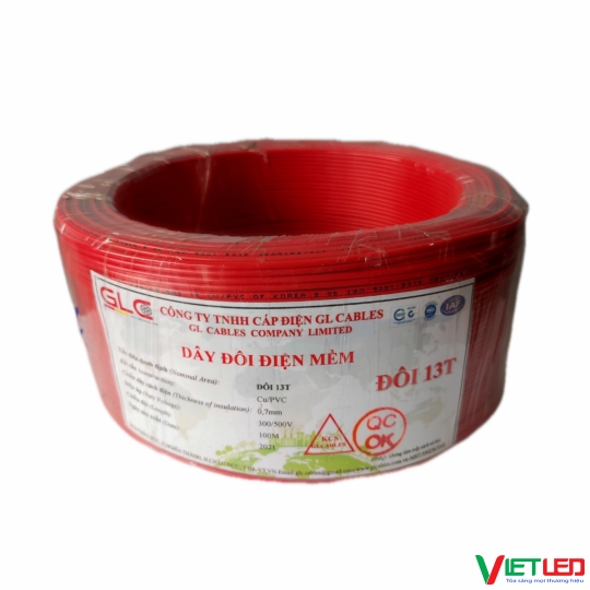 DÂY ĐIỆN ĐÔI 13 TIM