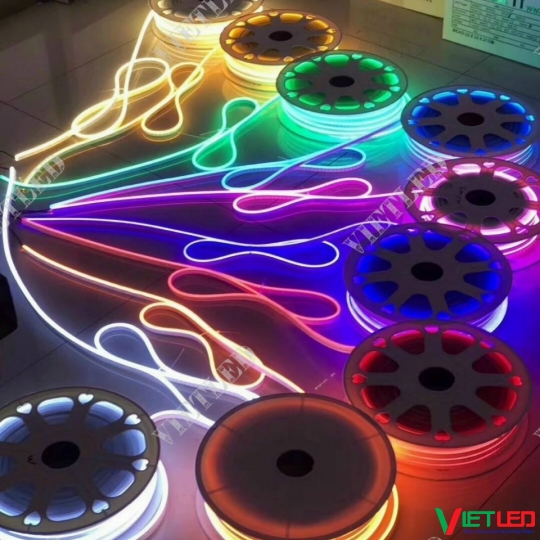 LED DÂY NEON 12V LOẠI TỐT CUỘN 50M 