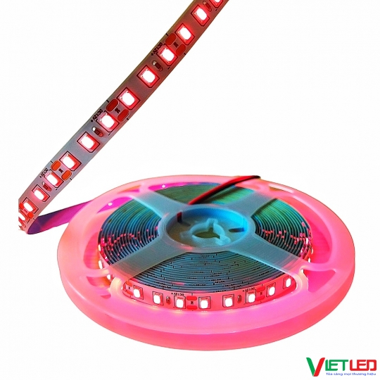 LED DÂY 2835 120 LED/ MÉT MÀU ĐỎ 12V