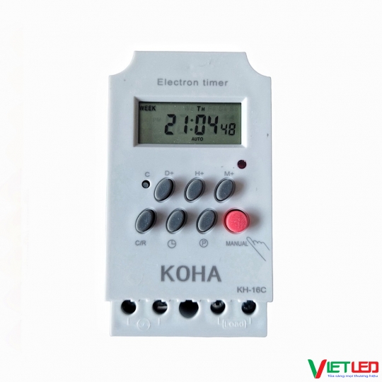 HẸN GIỜ ĐIỆN TỪ 16 CHU KỲ BẬT TẮT MỞ
