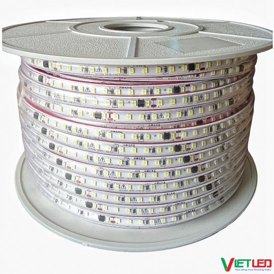 LED DÂY 220V 1 HÀNG - 120 LED/ MÉT ÁNH SÁNG TRẮNG