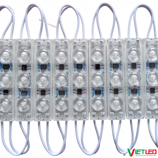 LED MODULE 3 BÓNG ĐIỆN ÁP 220V ÁNH SÁNG 10,000K